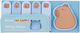 Memo Pads I-total Sticky Bum & Tab Set So Capy Lblue Xl3106n