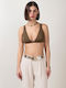 Bralette Dreieckiges Elastisches Top Olive