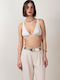 Helmi Bralettes Triangel Bustier Elastisch Crem
