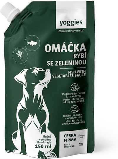 Σάλτσα Σκύλο & Γάτα Ψάρι Λαχανικά Yoggies 150ml