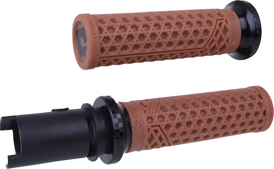 Odi Grip Handlebar 25.4mm Length 13cm Vans Cable Flange Full Waffle Medium V31vhtcgr-bc Brown