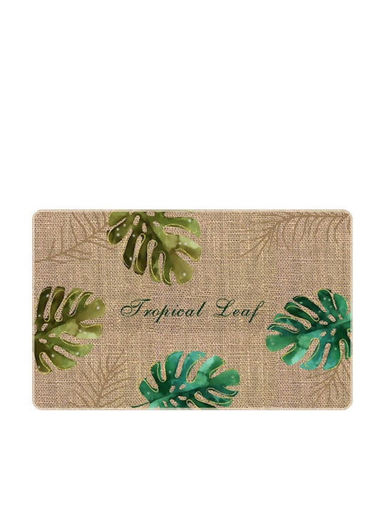 Miami Doormat 50x80 Cm Kitchen Non-Slip Absorbent Linen Straw Look No 6