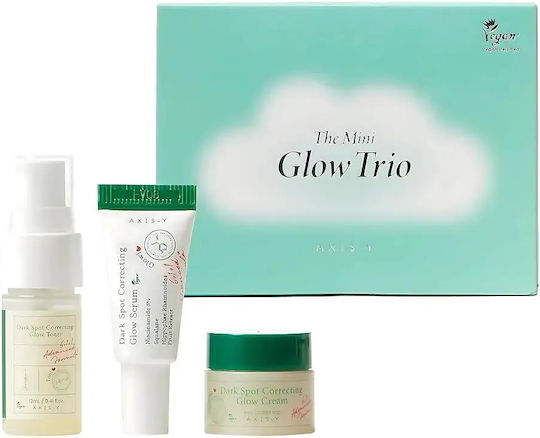 Axis-y The Mini Glow Trio Hautpflegeset für Aufhellung 3Stück