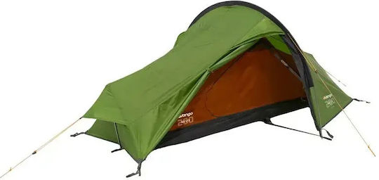 Vango Nevis 200 Camping Tent Tunnel Green 4 Seasons for 2 People