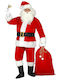 Christmas Costume Santa Claus Red