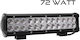 Waterproof Headlights Car in Bar Shape LED Universal Mitsubishi Pick-up 12 - 30V 72W 70cm with White Lighting 1pcs