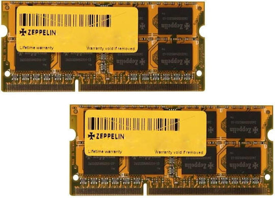 Zeppelin 2GB DDR3 RAM cu Viteză 1600 pentru Laptop