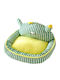 Denik Pets Canapea Pat pentru câini Verde 60x50cm.