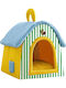 Denik Pets Καναπές Κρεβάτι Σκύλου Πράσινος 45x38εκ.