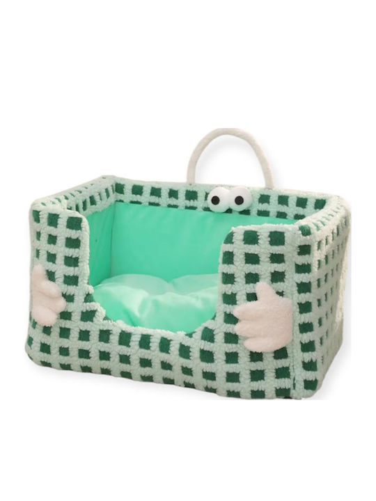 Denik Pets Sofa Hundebett Grün 50x40cm.