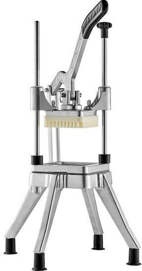 Feliator Manual Cartofi Legume Fructe Profesional Oțel Inoxidabil Aluminiu Piciorușe Antiderapante 3/8 Inch