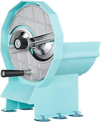 Manual Slicing Machine Thickness 0-12 Mm 2 X Stainless Steel Blades 6 X Suction Cups Manual Slicing Machine Thickness 0-12 Mm 2 X Stainless Steel Blades 6 X Suction Cups
