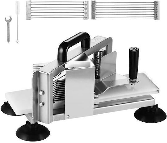 Feliator Manual De Roșii Și Legume Din Oțel Inoxidabil 1/4" 3/8" 3/16" 4 Piciorușe Cu Ventuze