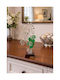 Decorative Crystal Flower Flor De Cristal Green Wooden Base 15x10x36cm Galifas 9124495 Galifas