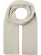 Women's Wool Scarf Beige