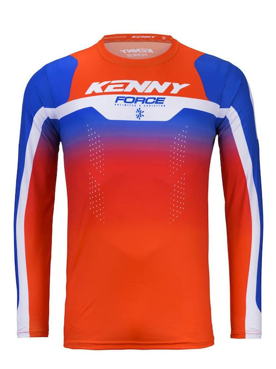 Kenny Force Pentru bărbați Tricou Motocross Mânecă lungă Portocaliu Culoare