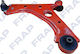 Frap Frontaufhängung Arm Links Alfa Romeo Mito Citroen Nemo Fiat Fiorino Punkt +Grand-Evo Qubo Opel Adam Corsa D E Peugeot Bipper