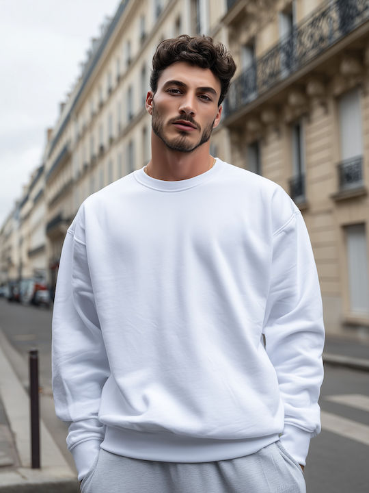 Sweatshirt Weiß