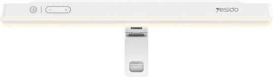 Yesido Wireless Reading Light Dh11 Type-c 3600mah Multi-angle Adjustable 5 Levels Brightness White