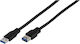 Vivanco USB 3.1 Кабел USB-A мъжки - USB-A женски Черен 1.5м