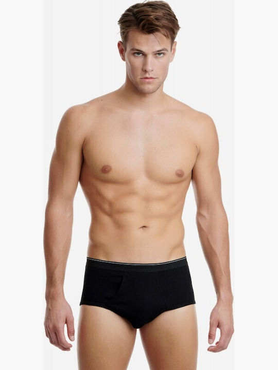 Walk Ανδρικά Μποξεράκια Μαύρο 2Pack
