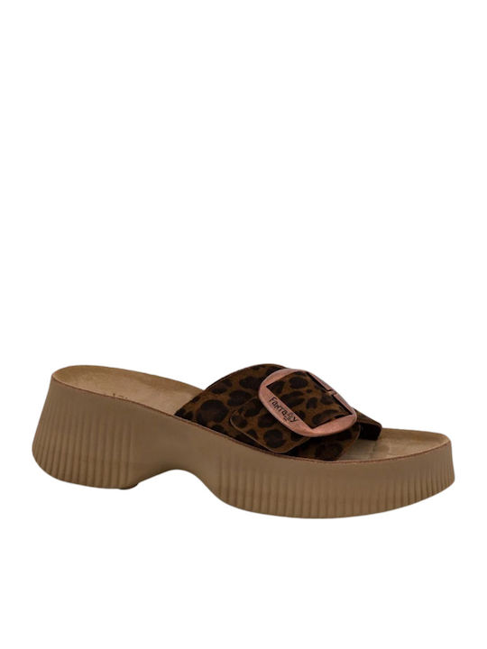 Fantasy Sandals Leather Women's Flat Sandals Fl...