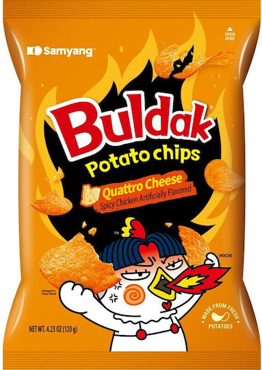 Samyang Buldak Kartoffelchips Quattro Käse 55g