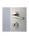 Lever Handle Rosette Middle Door Nickel Matt Pair Oramis Lzfa0007sn