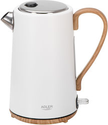 Adler AD 1352 1.7lt με Ισχύ 2200W Λευκός Adler AD 1352 1.7lt με Ισχύ 2200W Λευκός