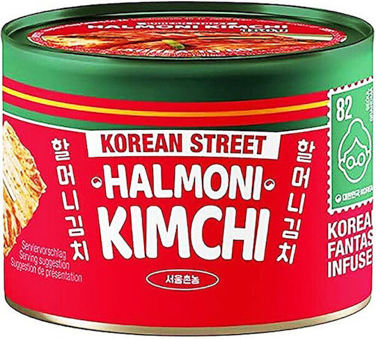 Korean Street Halmoni Kimchi Fermented Cabbage Spices Spicy Pickle 160gr