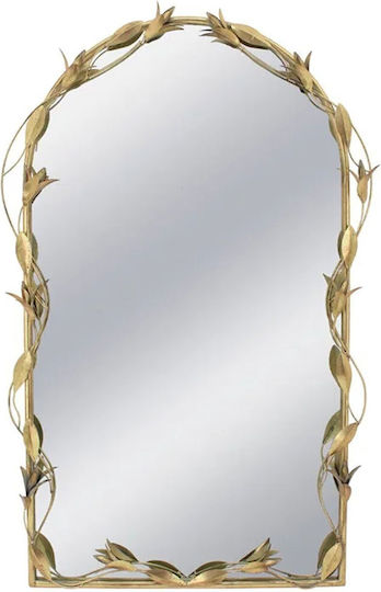 Marhome 15-10218 Καθρέπτης Τοξωτός Χρυσός 108.5x66cm