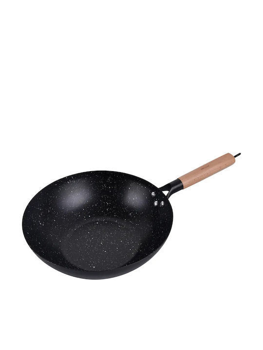 KING Hoff Wok made of Aluminum with Stone Coating 30cm