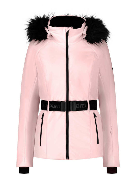 Diel 272366-E Frauen Jacke aus für Ski & Snowboard Rosa