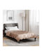 vidaXL Doppelbettdecke 200x140cm Gold