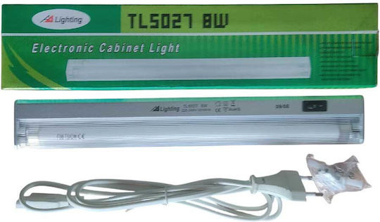 Fluorescent Lighting 8W 4000K Natural White Furniture Offices Bathrooms