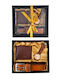 Herren Geldbörse Set Braun
