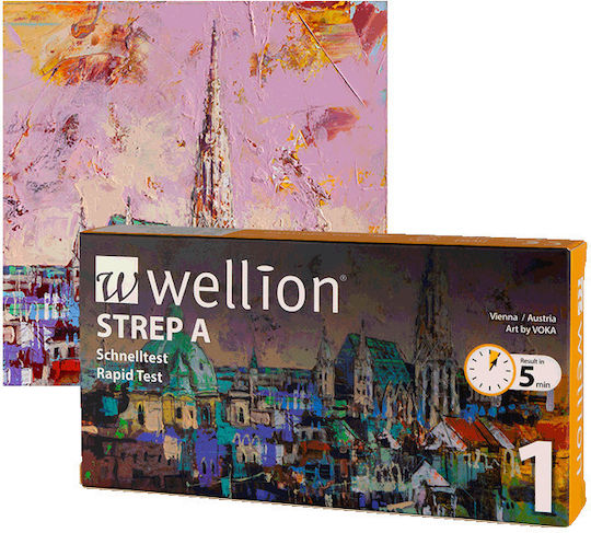 Wellion Strep A Τεστ Στρεπτόκοκκου 1τμχ