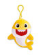 Keychain Baby Shark Yellow Plush 8cm
