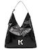 Leather Women's Bag Tote Handbag Black