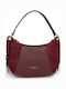Leather Women's Bag Shoulder Burgundy