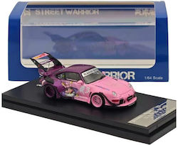 Macheta Auto Porsche Rwb 993 Majin Buu Pink 1:64 Street Weapon