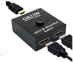 Green-lyca Gl69406 Μετατροπέας Αμφίδρομος Διακόπτης Hdmi