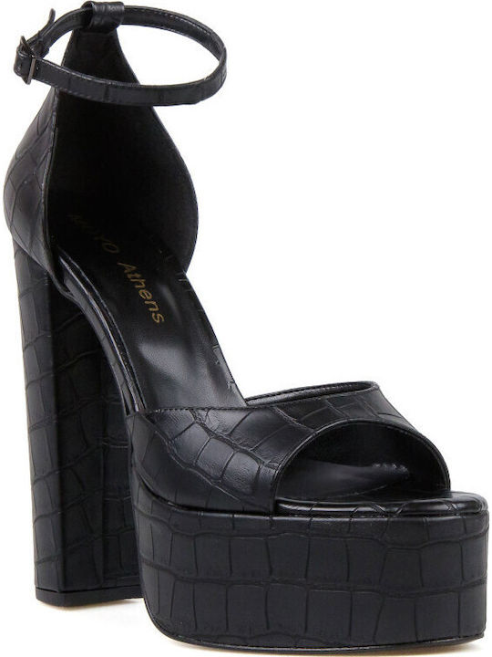 Silia D Sandalen Schwarz