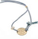 Bellissimo Christening Charm Bracelet Gray 50pcs