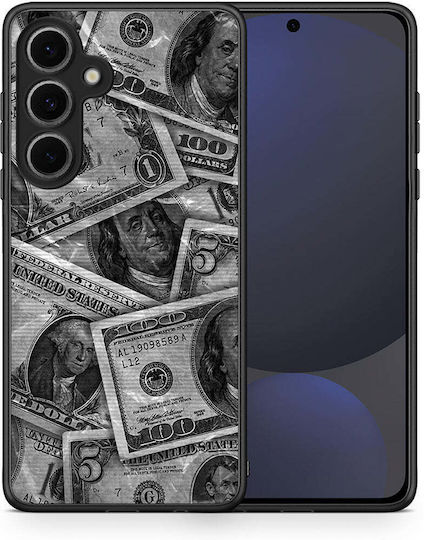Money Dollars Samsung Galaxy S24 Fe Θήκη