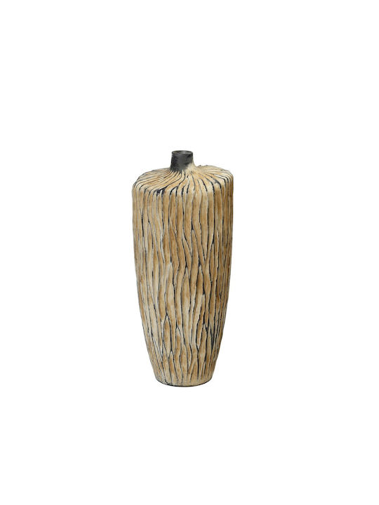 Espiel Διακοσμητικό Βάζο Keramik Beige 13x13x26...