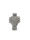 Espiel Decorative Vase Gray 15.5x15.5x21cm