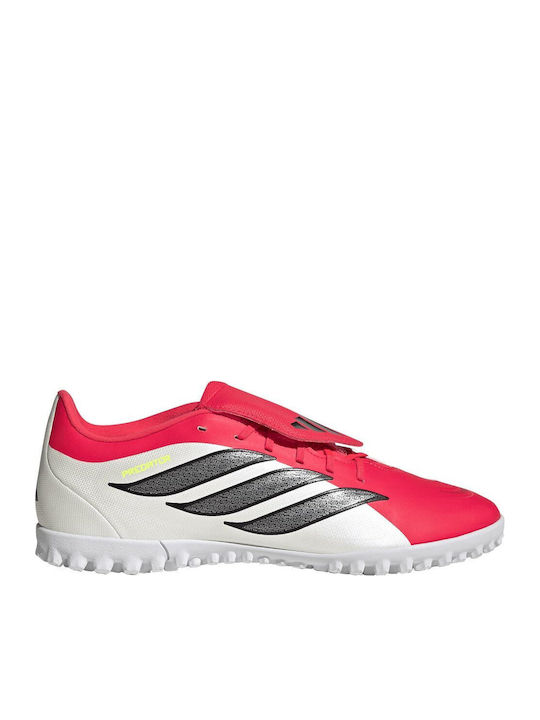 adidas Predator Club Fußballschuhe mit geformten Stollen Rot