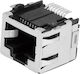 RJ45 Network Socket 8-Pin Cat5 Shielded Locked System 8P8C SMT 6339160-1