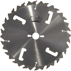 Lhs149027-0 Onci Tipped Circular Saw Blade Cms Multiple Cuts 400x4.0/2.5x30 Z34+4 Flat Sharpening